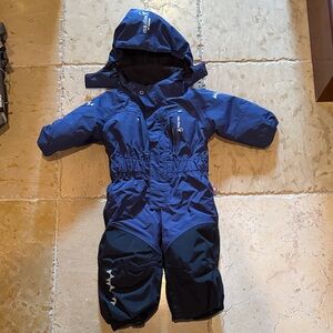 Kids Blue Snowsuit